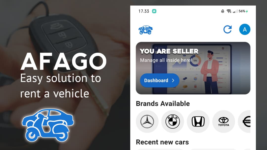 Afago - Easy Car Rent App