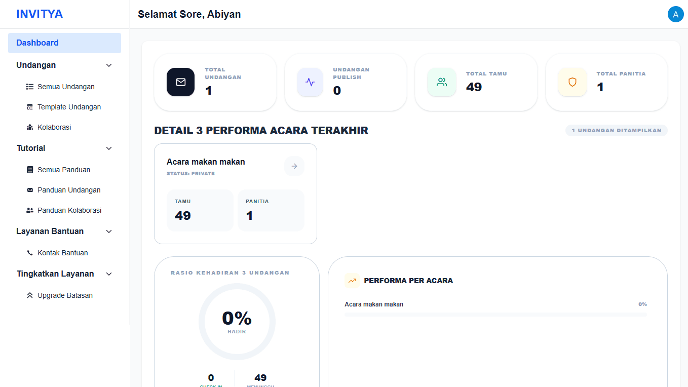 Invitya Screenshot 2