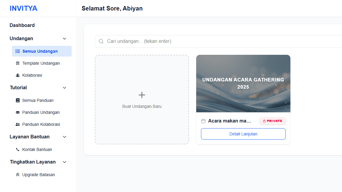 Invitya Screenshot 3